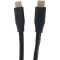 Кабель KINGDA USB 2.0 Type-C M/M, 60W, 1.5м Black (KD-UCUC3002-1.5M)