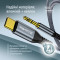 Кабель COLORWAY USB-C to 3.5mm 1.2м Gray