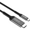 Кабель COLORWAY 4K@60Hz USB-C to HDMI v2.0 2м Black (CW-CBCHD077-BK)