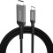 Кабель COLORWAY 4K@60Hz USB-C to HDMI v2.0 2м Black (CW-CBCHD077-BK)