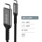 Кабель COLORWAY 4K@60Hz USB-C to HDMI v2.0 2м Black (CW-CBCHD077-BK)