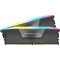 Модуль пам'яті CORSAIR Vengeance RGB DDR5 DDR5 6000MHz 32GB Kit 2x16GB Cool Gray (CMH32GX5M2B6000Z30K)