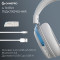 Наушники геймерские GAMEPRO Asgard Skadi White/Blue (HSW191WB)