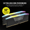 Модуль пам'яті CORSAIR Vengeance RGB DDR5 6800MHz 96GB Kit 2x48GB Black (CMH96GX5M2B6800C34)