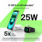 Бездротовий зарядний пристрій BELKIN UltraCharge 2-in-1 Foldable Magnetic Charger Qi2 25W White (WIZ039KQWH)