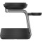 Бездротовий зарядний пристрій BELKIN UltraCharge Pro 3-in-1 Magnetic Charging Dock Qi2 25W Charcoal (WIZ040KQCH)