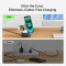 Бездротовий зарядний пристрій BELKIN UltraCharge Pro 3-in-1 Magnetic Charging Dock Qi2 25W Charcoal (WIZ040KQCH)