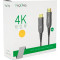 Кабель VEGGIEG 4K HDMI v2.0 10м Black (V-H707)
