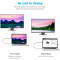 Кабель CHOETECH USB-C to VGA 1.8м Black (XCV-1801-BK)