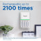 Аккумулятор PANASONIC Eneloop + Case AA 2000mAh 4шт/уп (BK-3MCDE/4CP+CASE)