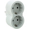 Сетевой разветвитель LEGRAND Standard 2x2K+3 White, 2 розетки (694516)