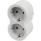 Сетевой разветвитель LEGRAND Standard 2x2K+3 White, 2 розетки (694516)