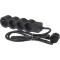 Подовжувач LEGRAND Standard 4x2K+3 Black, 4 розетки, 1.5м (694553)
