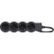 Подовжувач LEGRAND Standard 4x2K+3 Black, 4 розетки, 1.5м (694553)