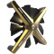 Вентилятор ALSEYE X12 Wukong Push Gold (AS.04.03.0024)
