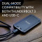 Портативний SSD диск SANDISK Pro-G40 4TB TB3/USB3.2 Gen2 Black (SDPS31H-004T-GBCND)