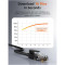 Патч-корд CABLETIME U/UTP Cat.6 CCA 10м Black (CN60S)