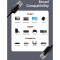 Патч-корд CABLETIME U/UTP Cat.6 CCA 10м Black (CN60S)