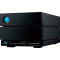 Зовнішній жорсткий диск LACIE 2big Dock Thunderbolt 3 60TB TB3/USB3.2 Black (STLG60000400)