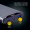 Повербанк INTENSO F10000 1xUSB-C PD20W, 1xUSB-A QC18W 10000mAh Gray (7332034)
