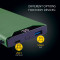 Повербанк INTENSO F10000 1xUSB-C PD20W, 1xUSB-A QC18W 10000mAh Green (7332037)