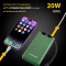 Повербанк INTENSO F10000 1xUSB-C PD20W, 1xUSB-A QC18W 10000mAh Green (7332037)