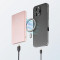 Повербанк з бездротовою зарядкою INTENSO MW5000 20W 5000mAh Rose (7344023)