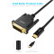 Кабель CHOETECH 4K 30Hz USB-C to DVI 1.8м Black (XCD-0018-BK)