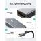Адаптер CABLETIME 4K 30Hz Mini DP to HDMI 0.15м Gray (CP26A)