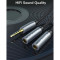 Спліттер CABLETIME mini-jack 3.5mm (M) - 2xmini-jack 3.5mm (F) 0.2м Gray (CF13B)