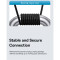Кабель BASEUS Gem Fast Charging Data Cable USB to USB-C 100W 2м Cluster Black (P10373000111-01)