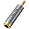 Адаптер CABLETIME mini-jack 3.5 mm - jack 6.35 mm Gray (CPA4G)