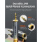 Адаптер CABLETIME mini-jack 3.5 mm - jack 6.35 mm Gray (CPA4G)