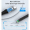 Кабель CHOETECH XCC-1051 Magnetic USB-C to USB-C PD3.1 240W 1.2м Black (XCC-1051-BK)