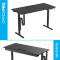 Компьютерный стол с электрорегулировкой высоты OFFICEPRO ODE1575B Black