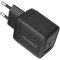 Зарядний пристрій CHOETECH PD6052 PD35W 1xUSB-A, 1xUSB-C PD3.0, QC3.0 Wall Charger Black