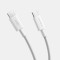 Кабель XIAOMI 6A Braided Type-C to Type-C 1м White (BHR087KGL)