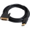 Кабель PATRON DisplayPort - DVI 1.8м Black