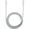 Кабель XIAOMI 3A Braided Type-C to Type-C 1м White (BHR0878GL)