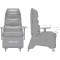 Крісло-софа ANDA SEAT X3 Gaming Sofa PVC Elegant Black