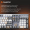 Клавіатура GAMEPRO Genesis Metallic MK144G