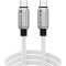 Кабель CABLETIME USB2.0 CM/CM 240W 2м White (CU07L)