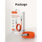 Кабель CABLETIME USB2.0 CM/CM 240W Magnetic 2м Orange (CU06L)