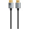 Кабель CABLETIME 8K 60Hz Ultra Slim HDMI v2.1 2м Black (CH14L)