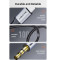 Кабель CABLETIME USB-C to 3.5mm 1м Black/Gray (CF16H)