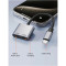 Сплиттер CABLETIME 1 to 2 USB-C Black/Gray (CPA2G)