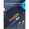 Сплиттер CABLETIME 1 to 2 USB-C Black/Gray (CPA2G)