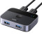 USB свитч UGREEN CM757 USB 3.0 2-In 2-Out Sharing Switch (35313)