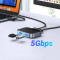 USB свитч UGREEN CM757 USB 3.0 2-In 2-Out Sharing Switch (35313)