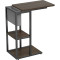Приставной стол OFFICEPRO SD175DW Dark Wood/Black